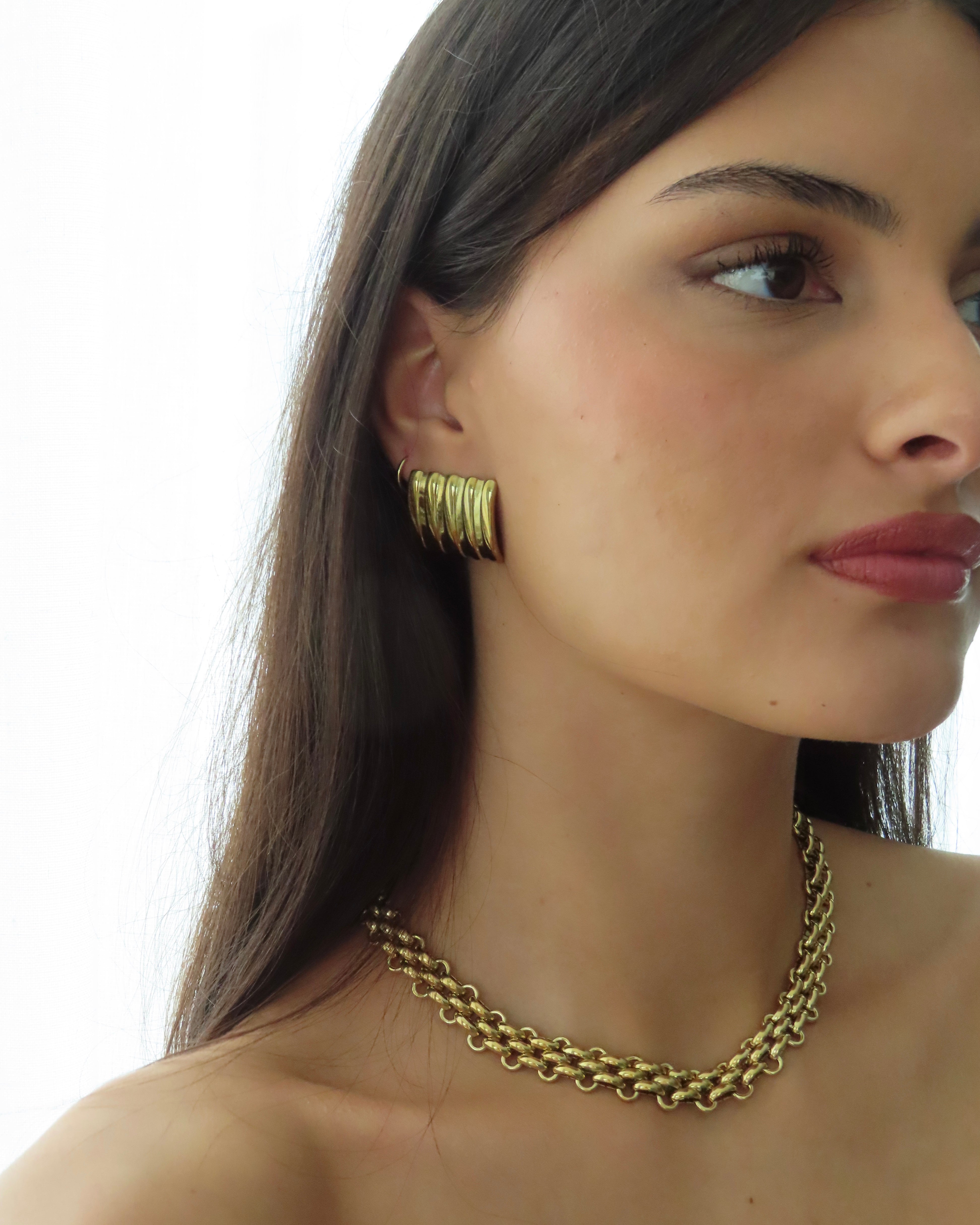 Khate Earrings - Gold
